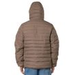 Jaqueta Puffer Masculina Quiksilver Scaly Hood Fossil MARROM-Q411A0041- -3-